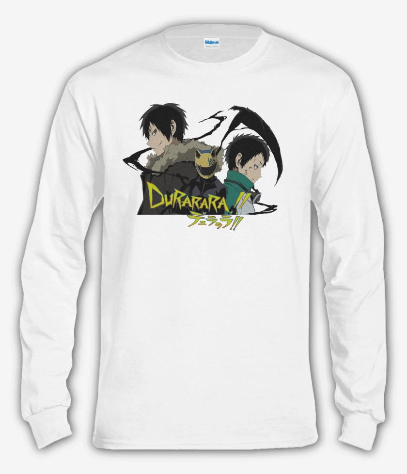 Polera manga larga Blanco de Durarara !!