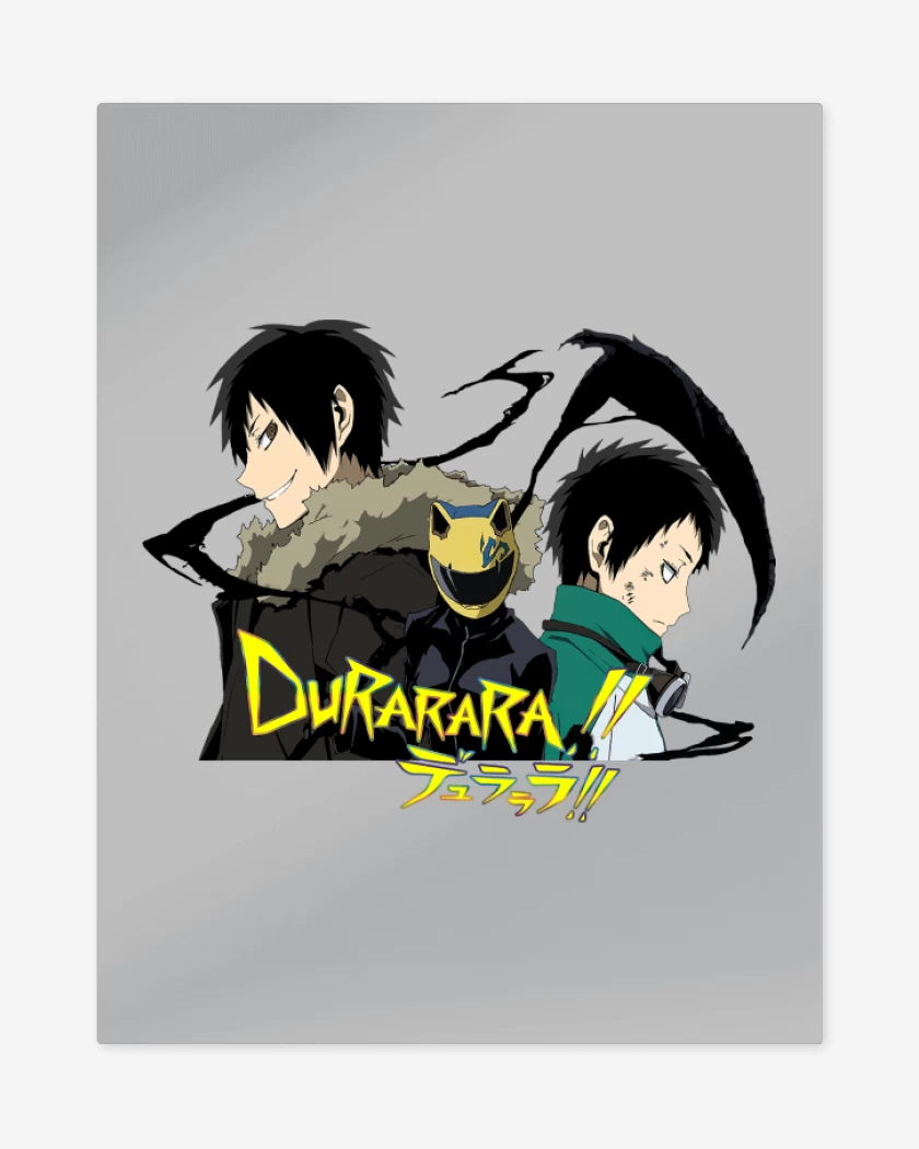 Print metalico Gris Melange de Durarara !!