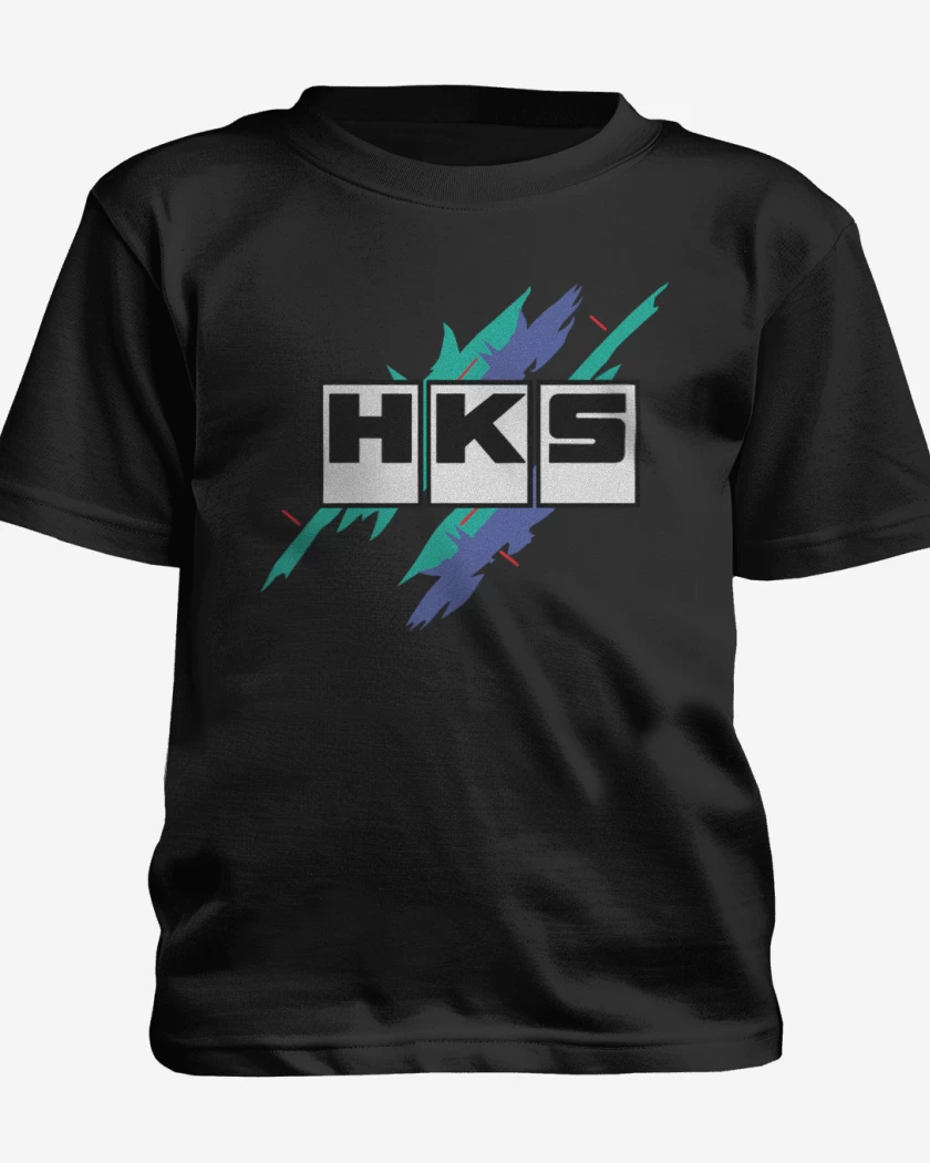 Polera de niño Negro de HKS 1