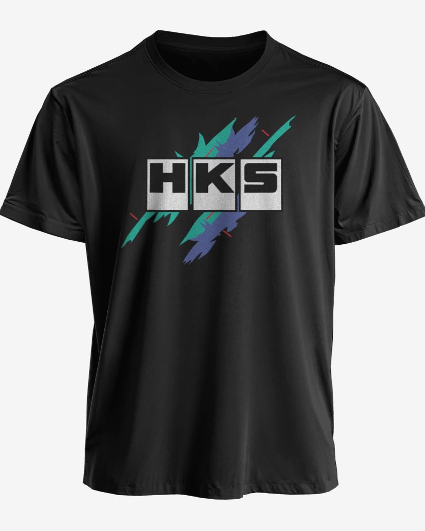 Polera premium Negro de HKS 1