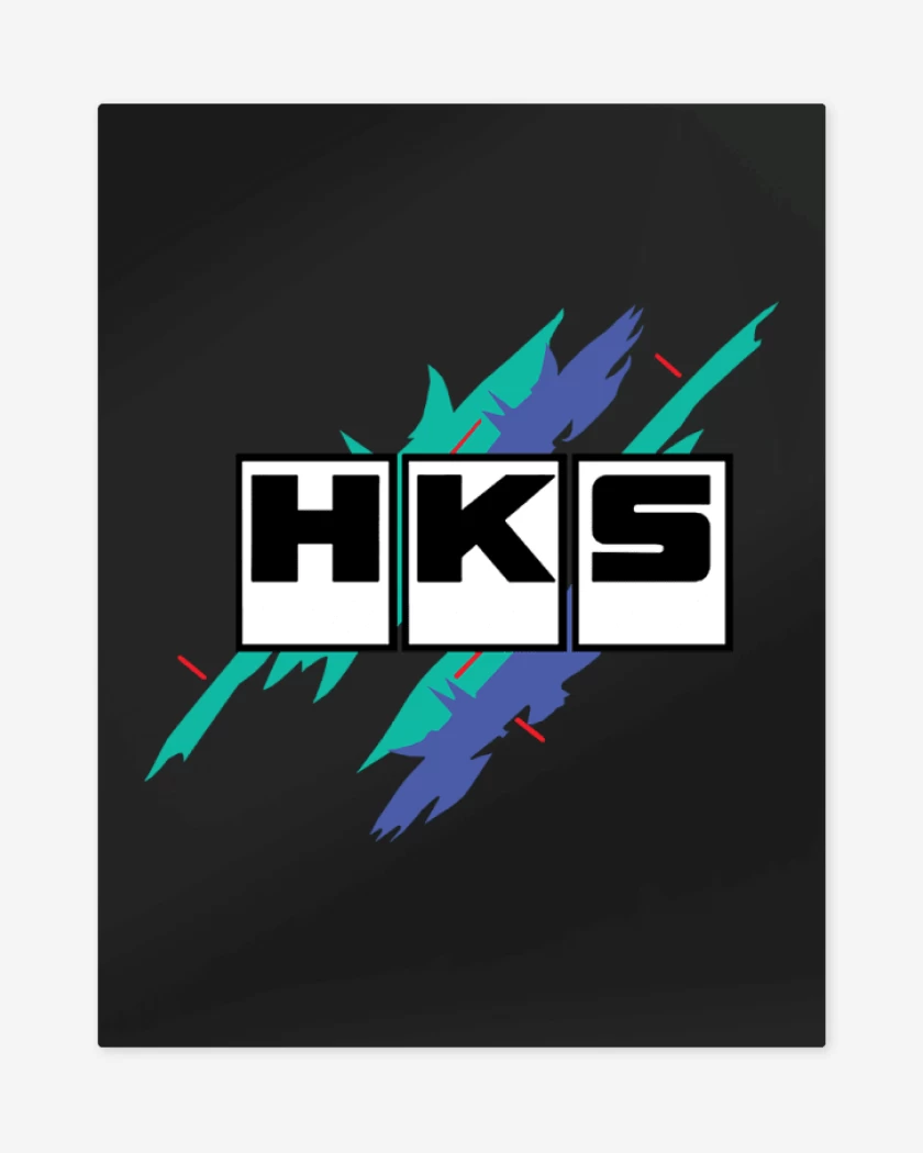 Print metalico Negro de HKS 1