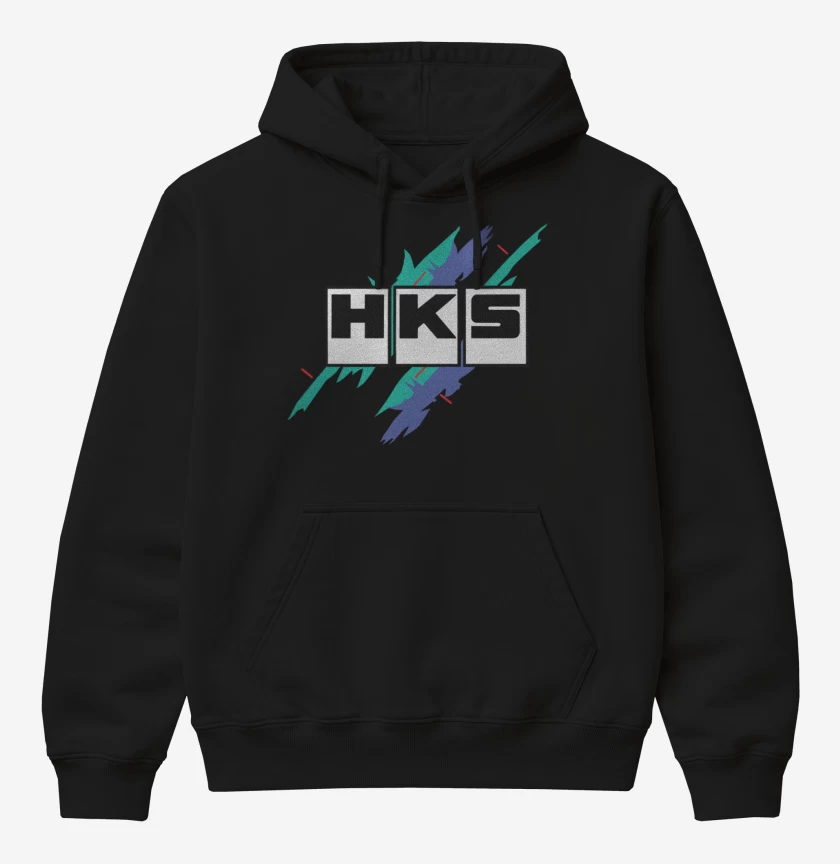 Poleron Canguro básico Negro de HKS 1