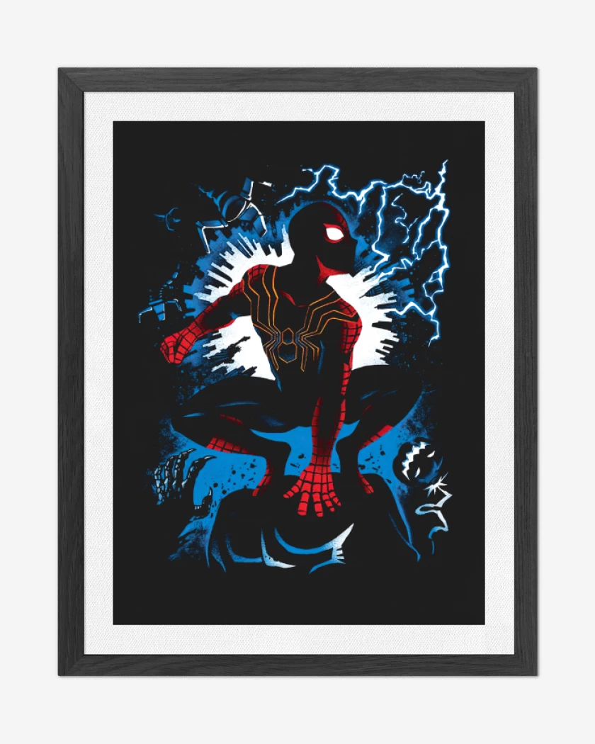 Cuadro decorativo Negro de Multispider