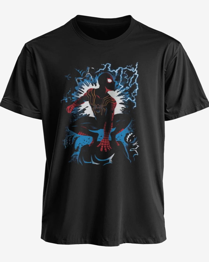 Polera premium Negro de Multispider