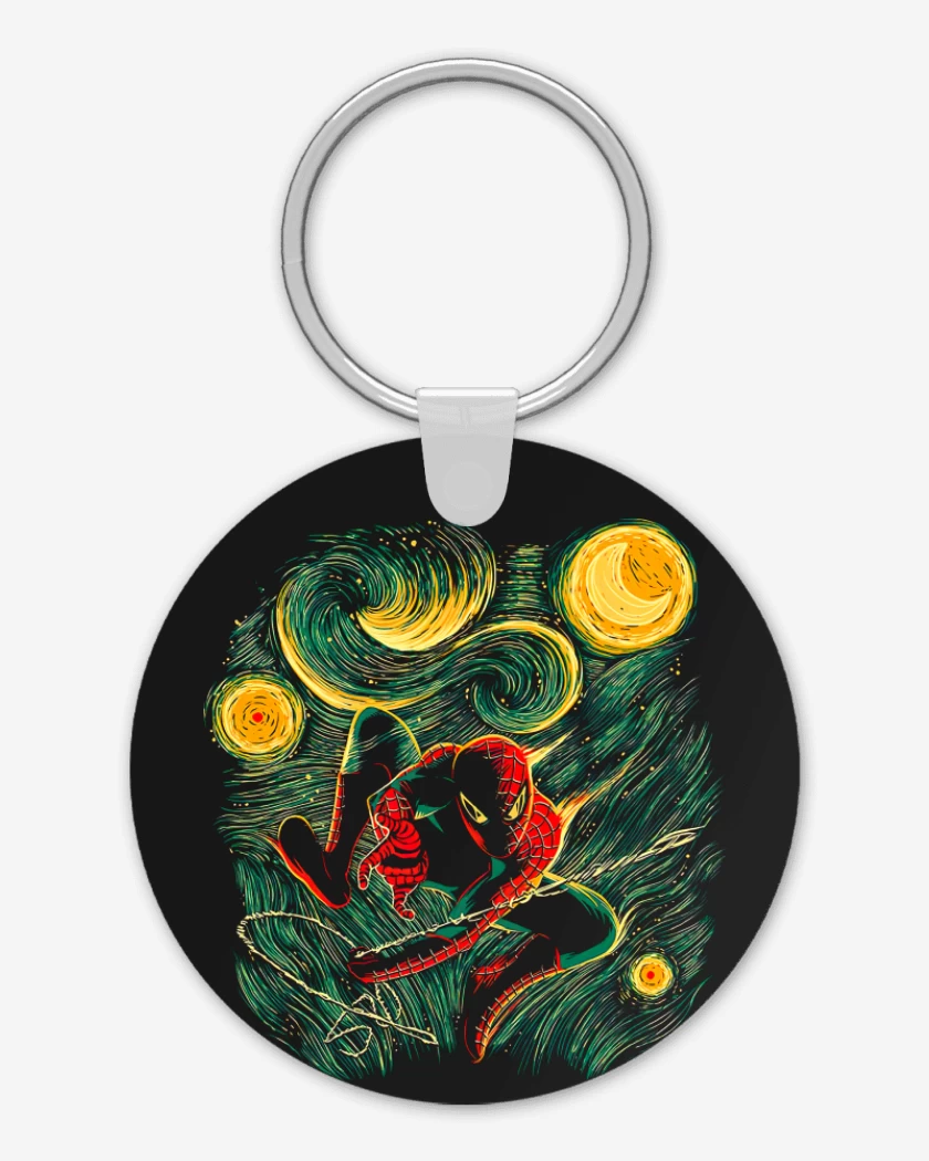 Llavero Spider van gogh