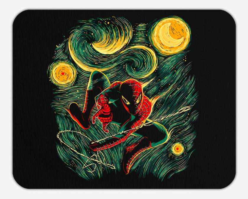 Mousepad Spider van gogh