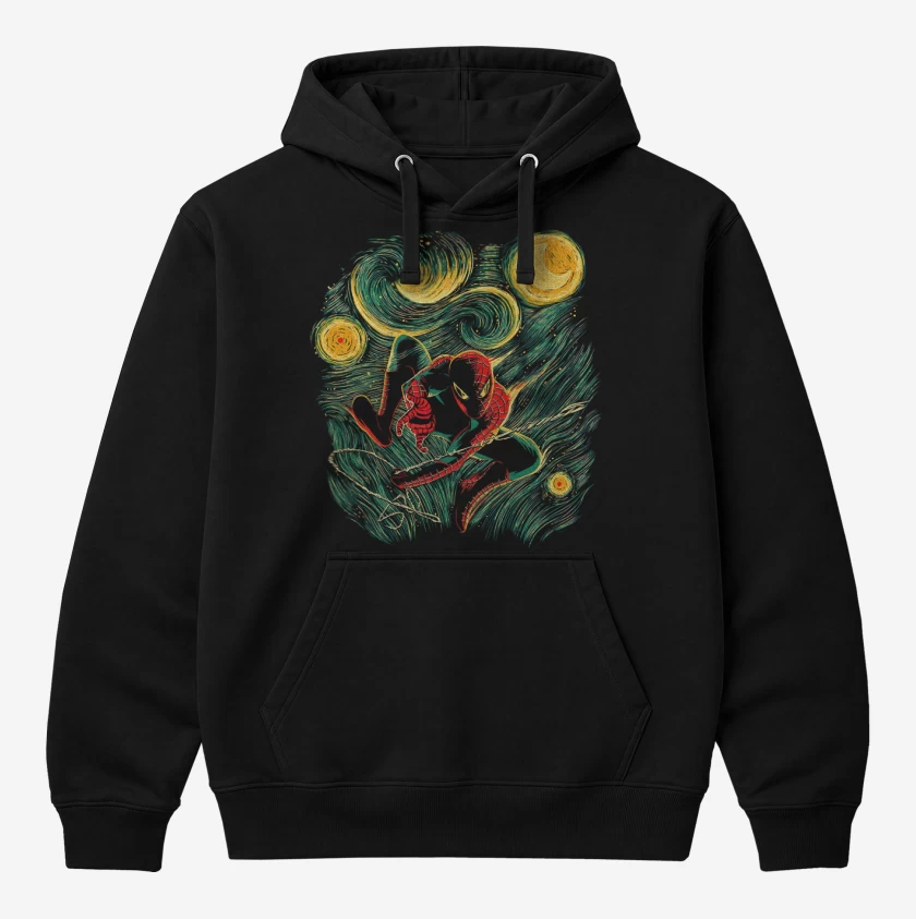Polerón Canguro Spider van gogh