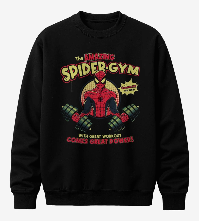 Poleron polo Spider GYM