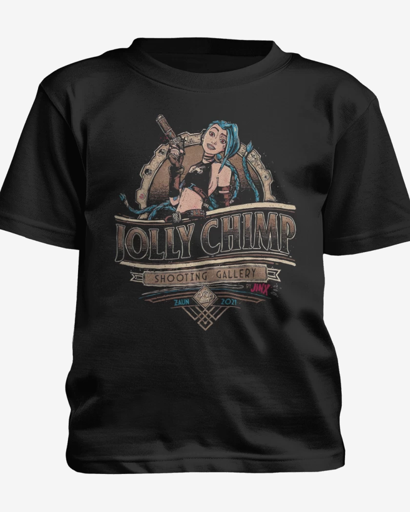 Polera de niño Negro de Jinx Shotting Galery