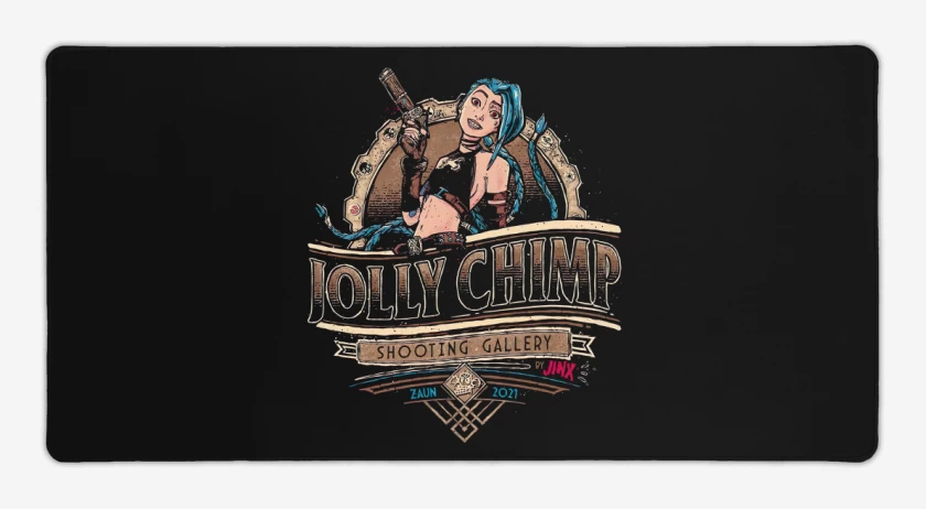 Mouse pad Gamer Jinx Shotting Galery