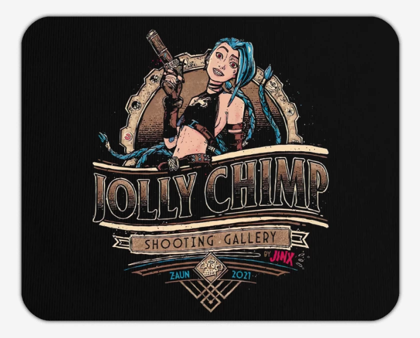 Mousepad Jinx Shotting Galery