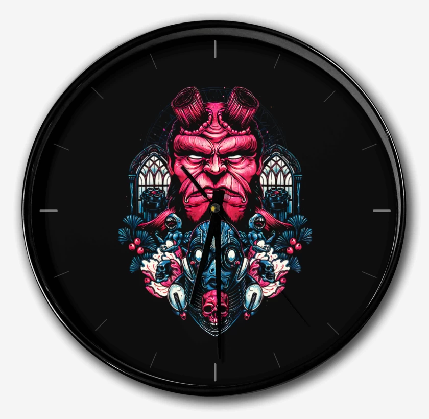 Reloj Negro de Hellboy and Sapiens