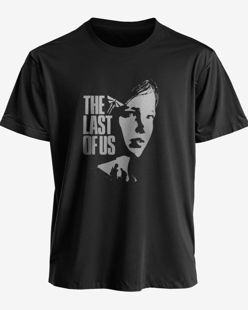 Polera TLOU - Ellie B&W