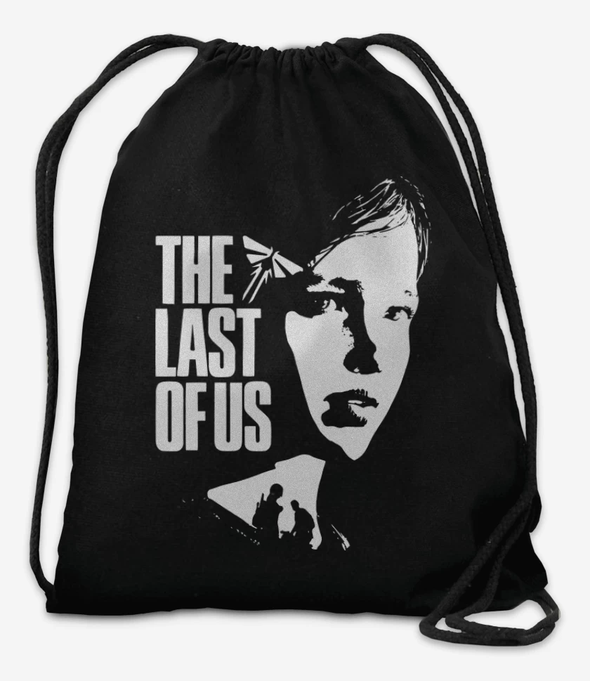 Mochila Negro de TLOU - Ellie B&W