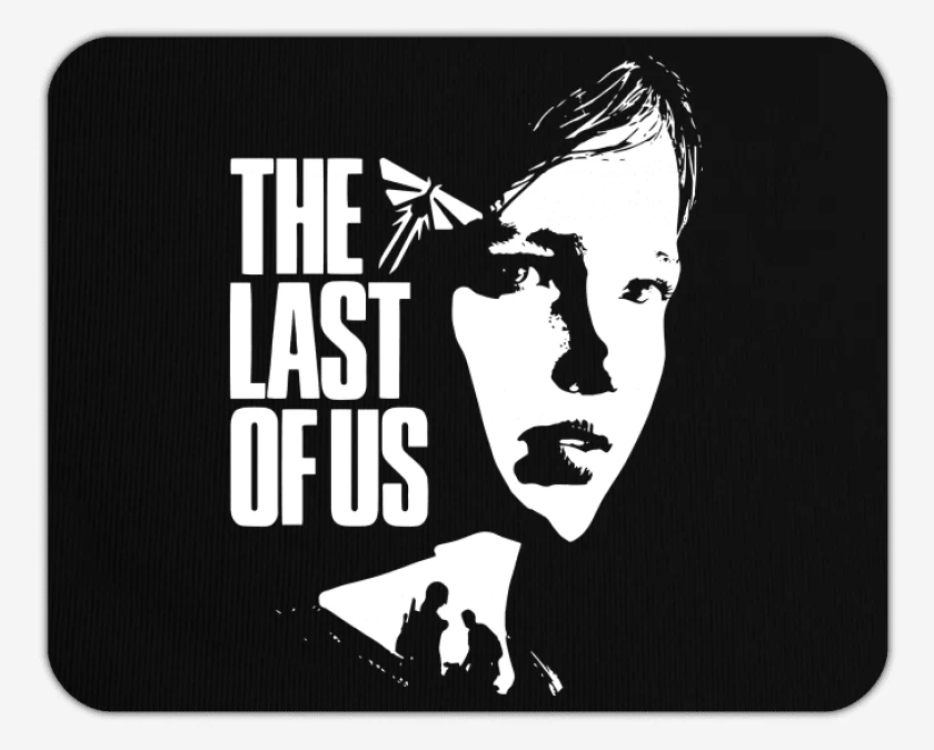 Mousepad TLOU - Ellie B&W