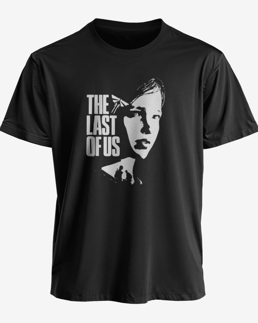 Polera premium Negro de TLOU - Ellie B&W