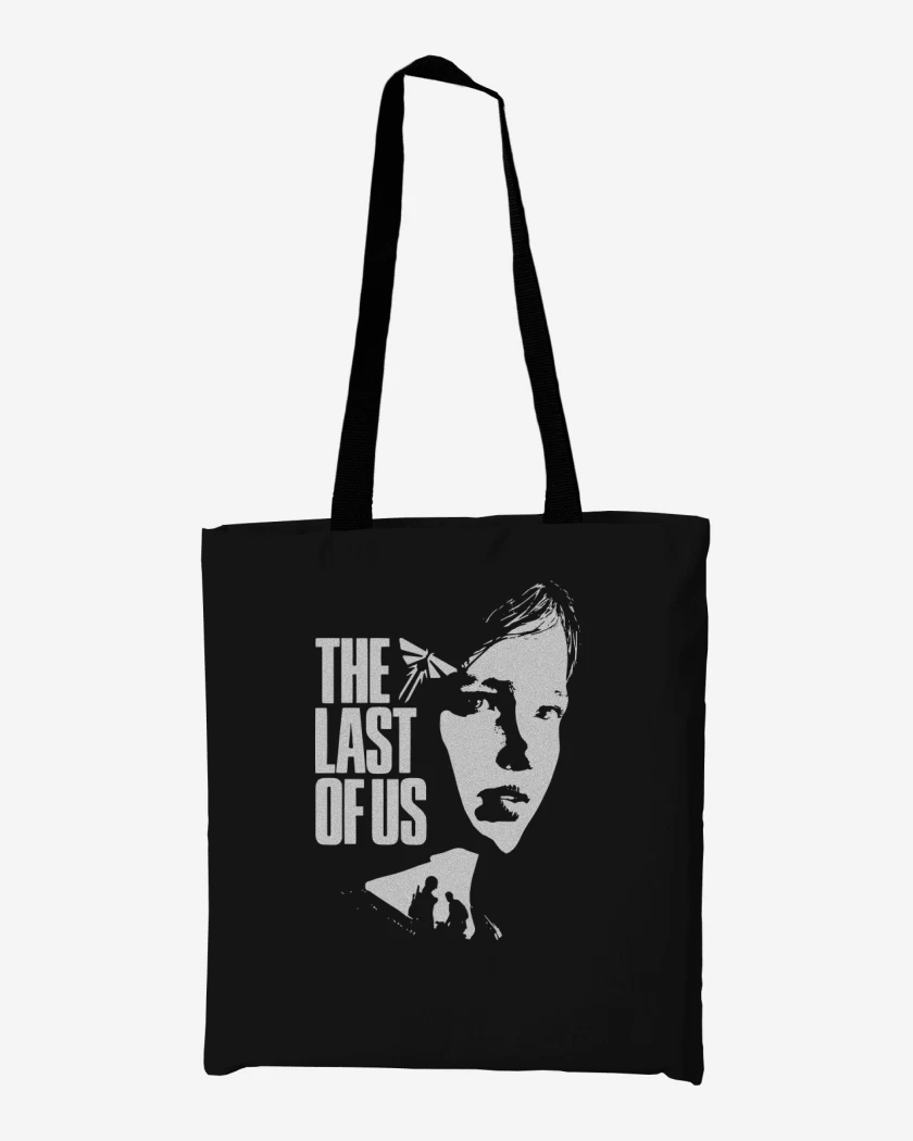 Totebag TLOU - Ellie B&W
