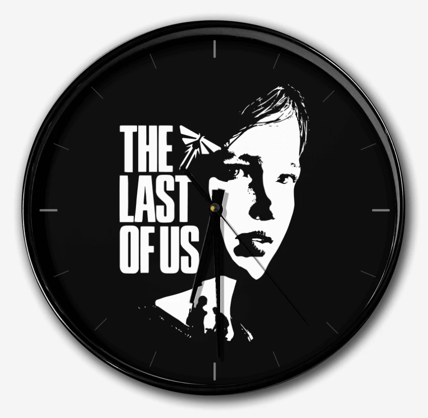 Reloj TLOU - Ellie B&W