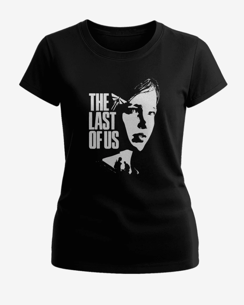 Polera de Mujer TLOU - Ellie B&W
