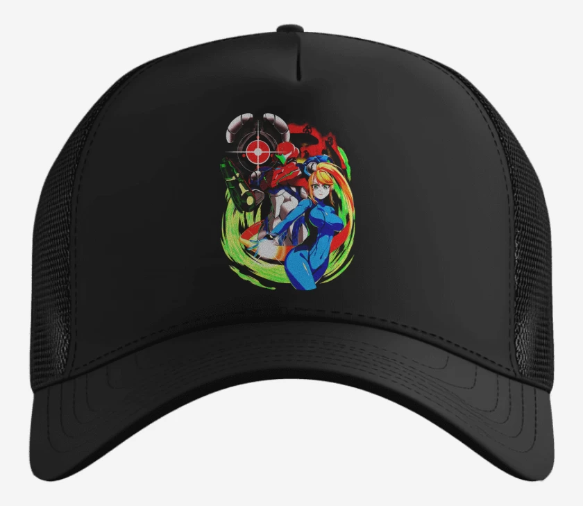 Gorro Negro de Samus Metroid