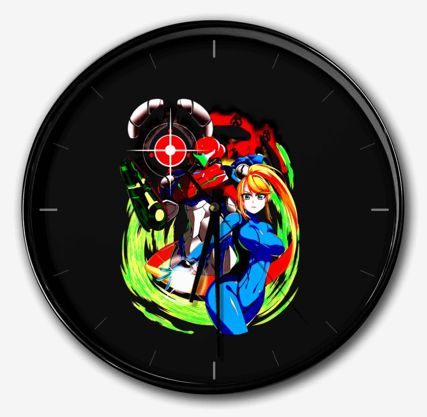 Reloj Negro de Samus Metroid