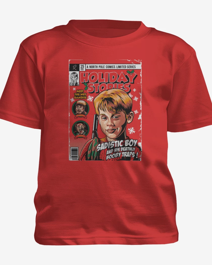 Polera de niño Rojo de Kevin