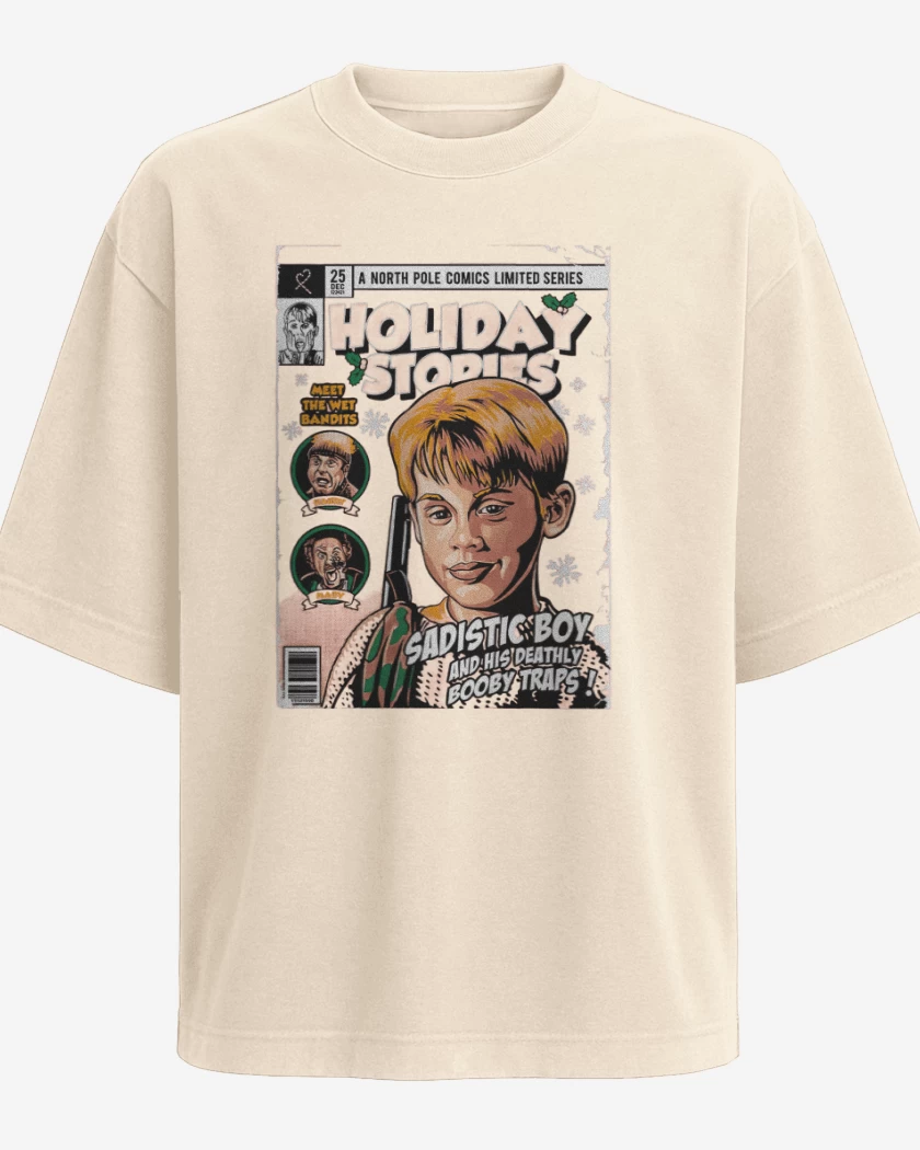 Polera Oversize Beige de Kevin