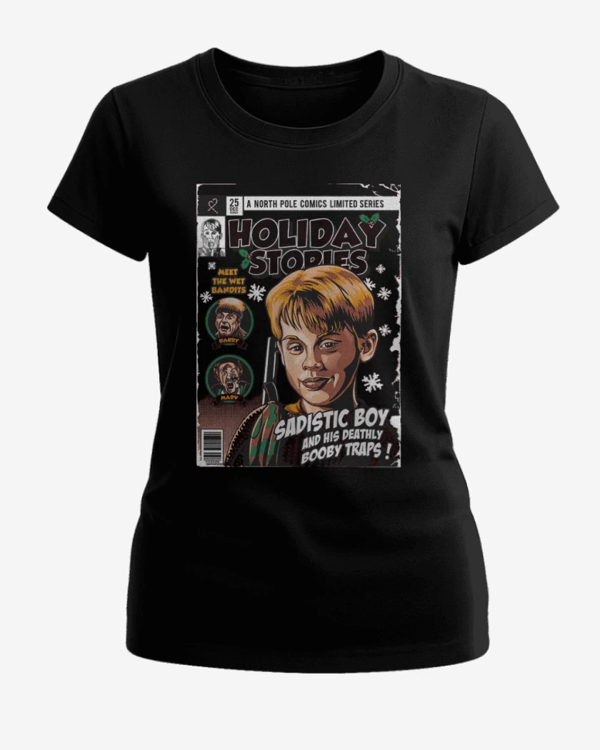 Polera de Mujer Negro de Kevin