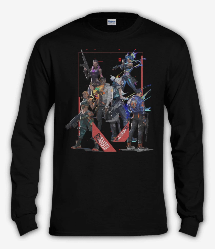 Polera manga larga Duelists Valorant
