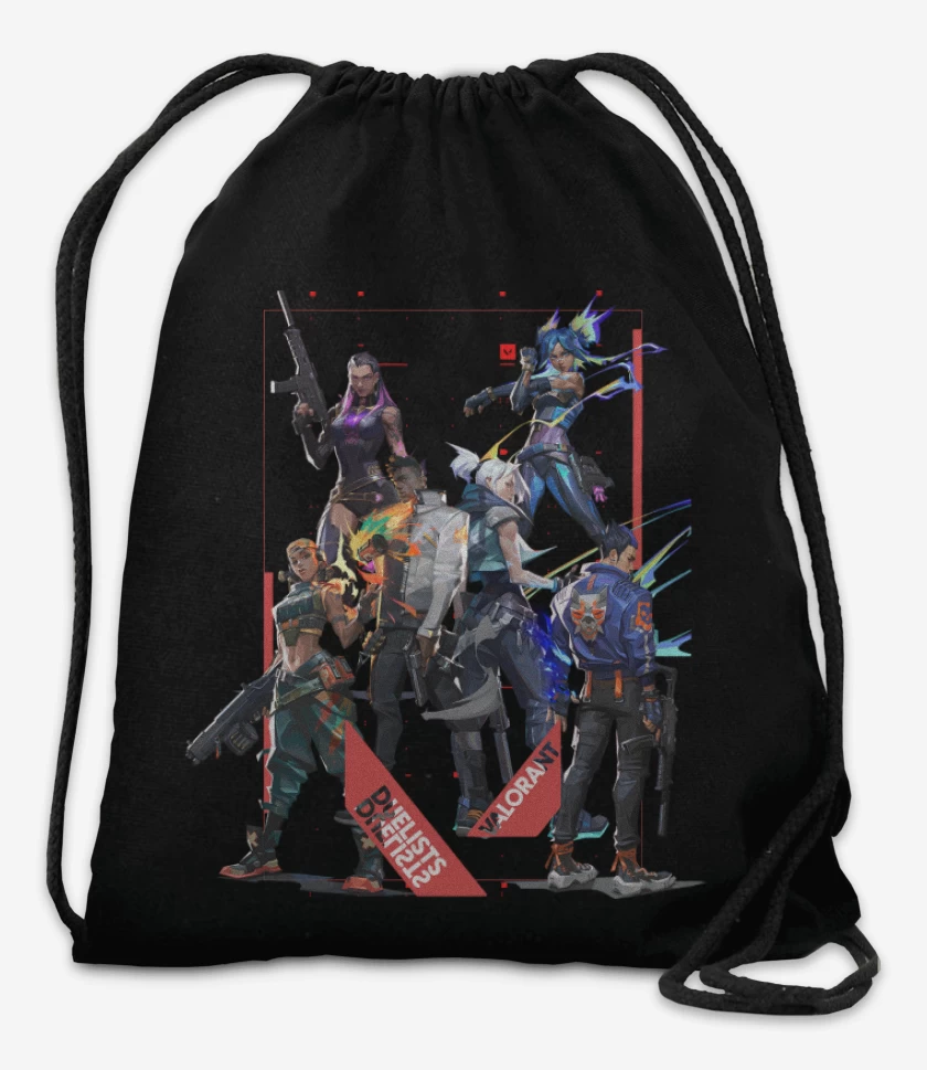 Mochila Negro de Duelists Valorant