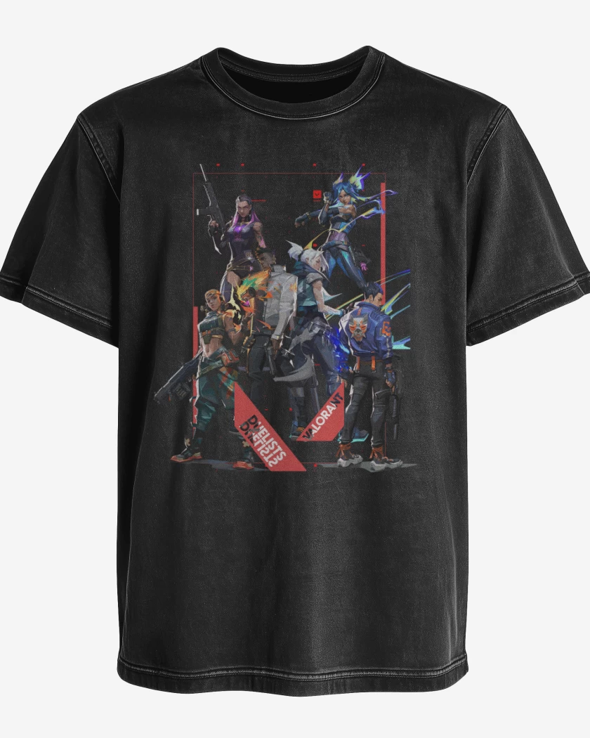Polera desgastada Duelists Valorant