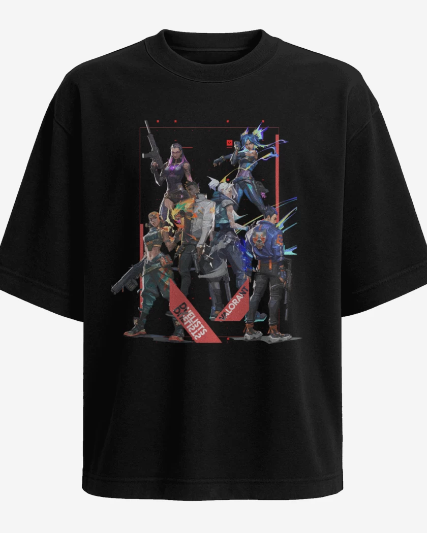 Polera Oversize Duelists Valorant