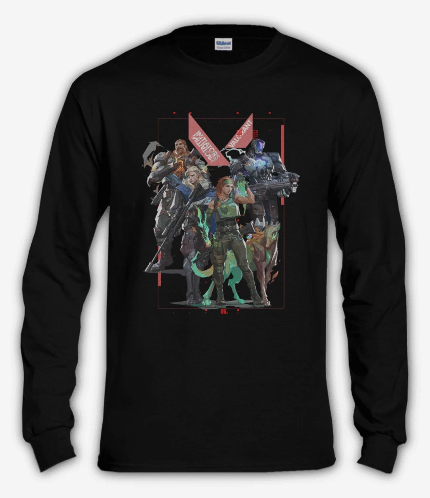 Polera manga larga Initiators Valorant