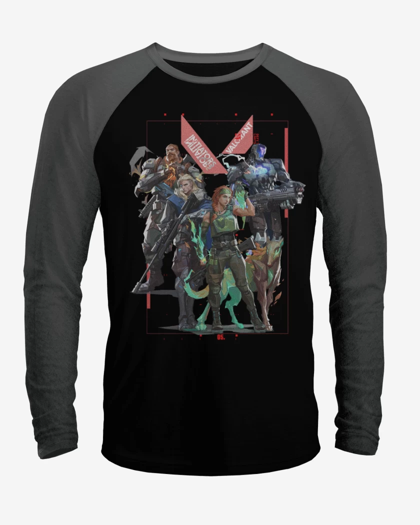 Polera Raglan Initiators Valorant