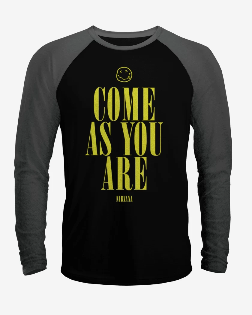 Polera Raglan Come as you are
