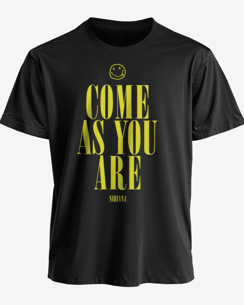 Polera premium Come as you are