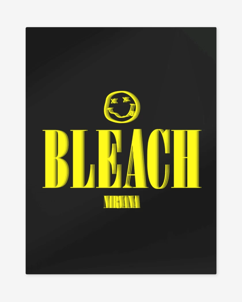 Print metalico Negro de Bleach