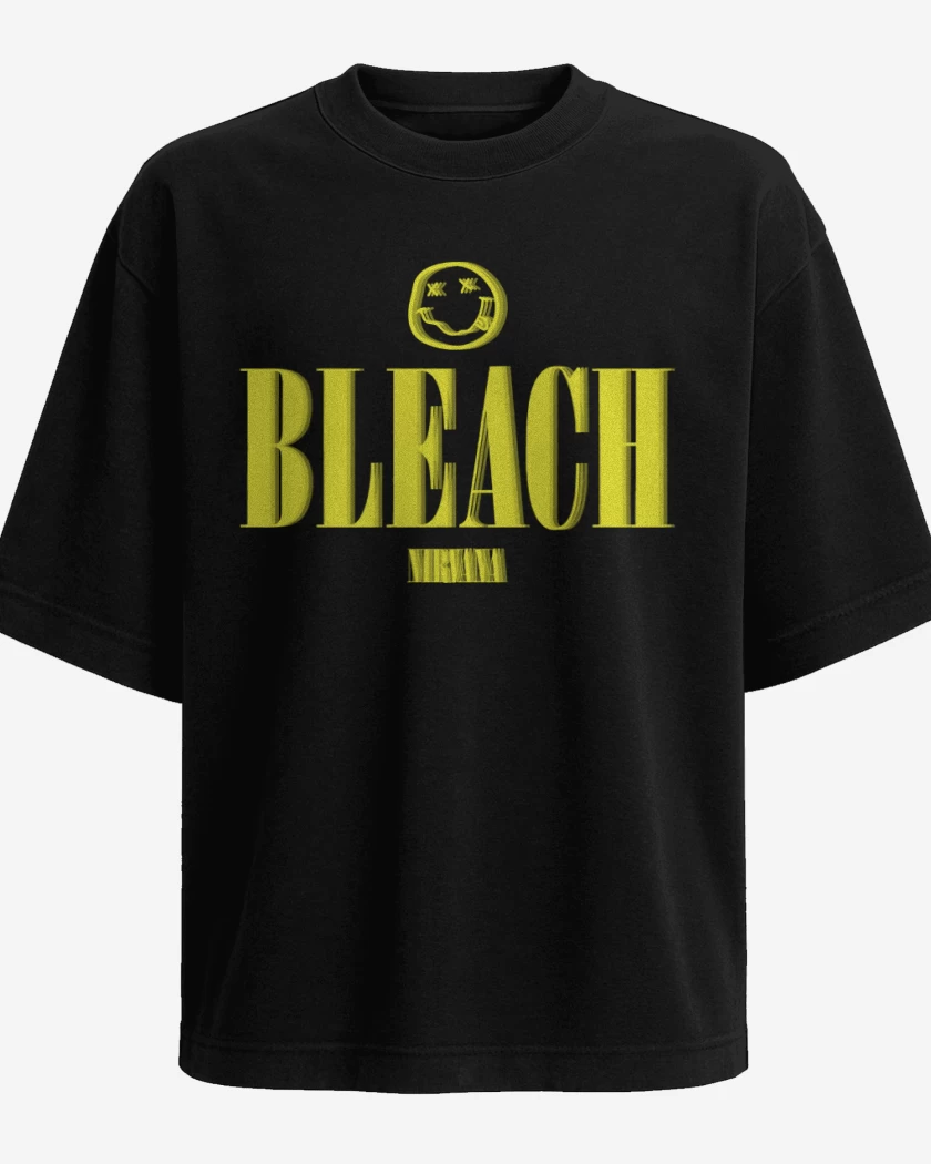 Polera Oversize Bleach