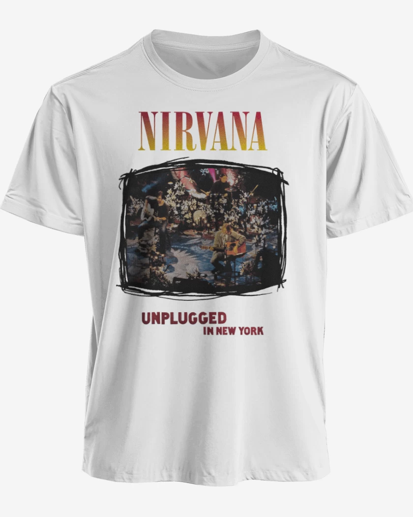 Polera Unplugged nirvana 