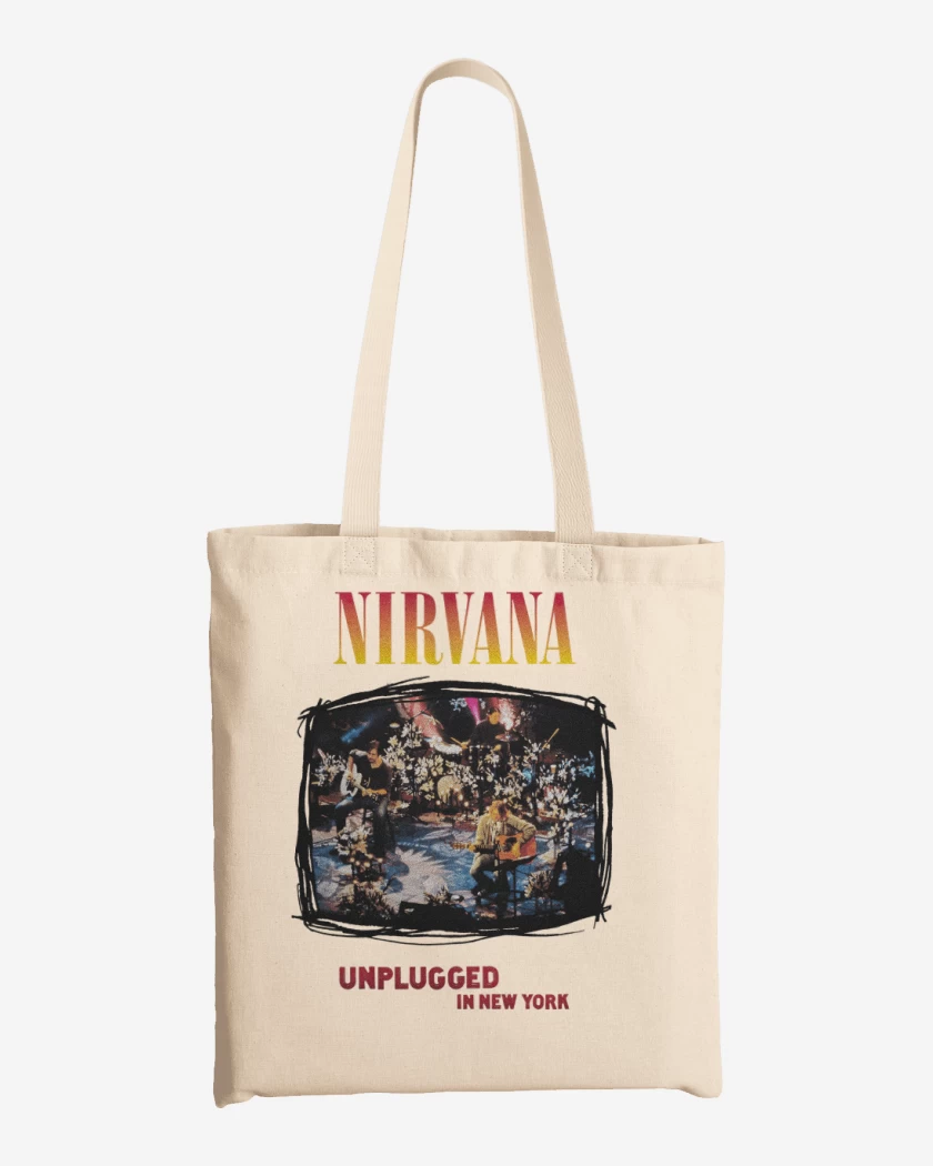 Totebag Unplugged nirvana 