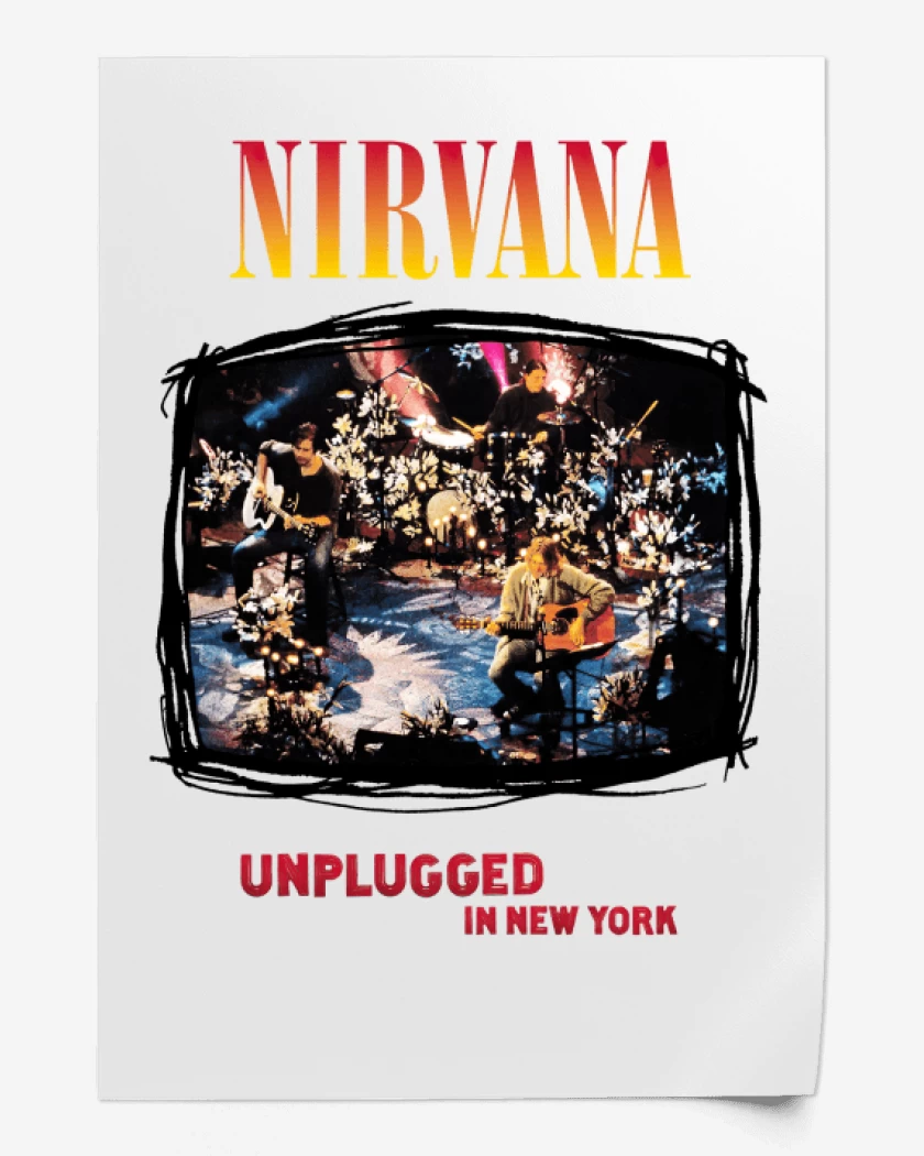 Print Unplugged nirvana 