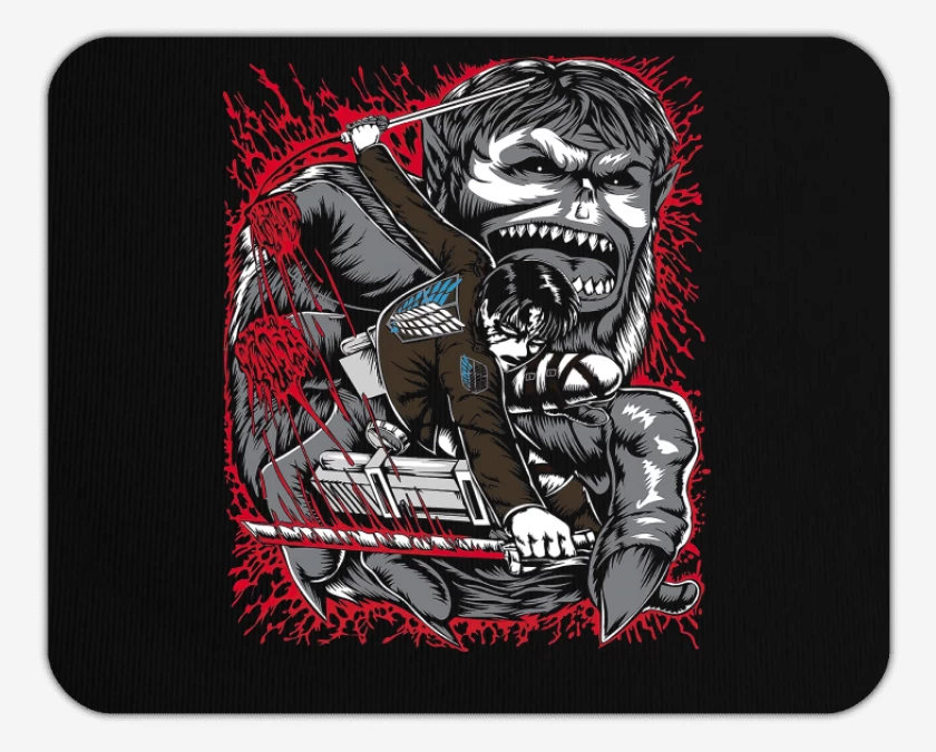 Mousepad Levi x Titan Bestia