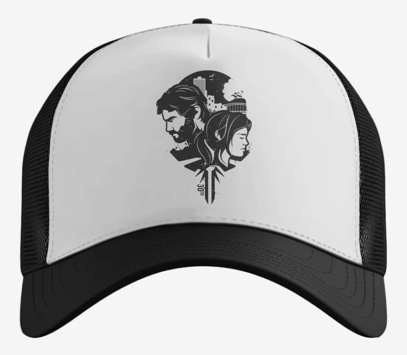Gorro TLOU - Joe & Ellie B&W