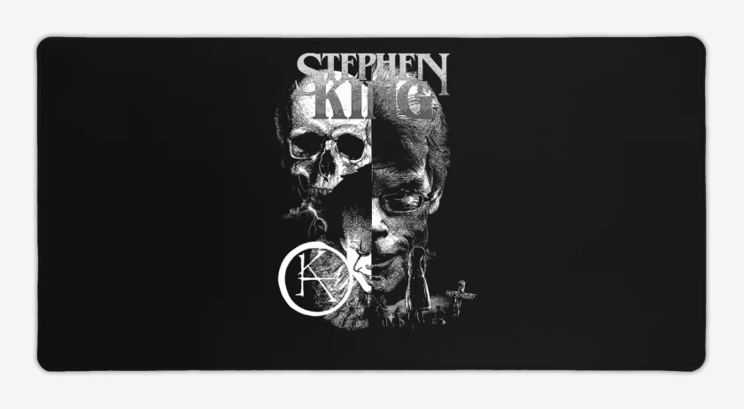 Mouse pad Gamer Negro de Stephen Sematary