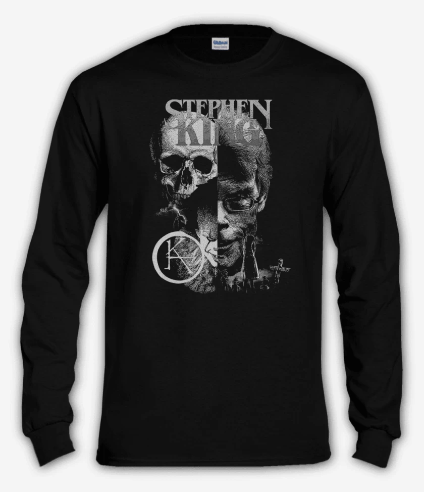 Polera manga larga Negro de Stephen Sematary