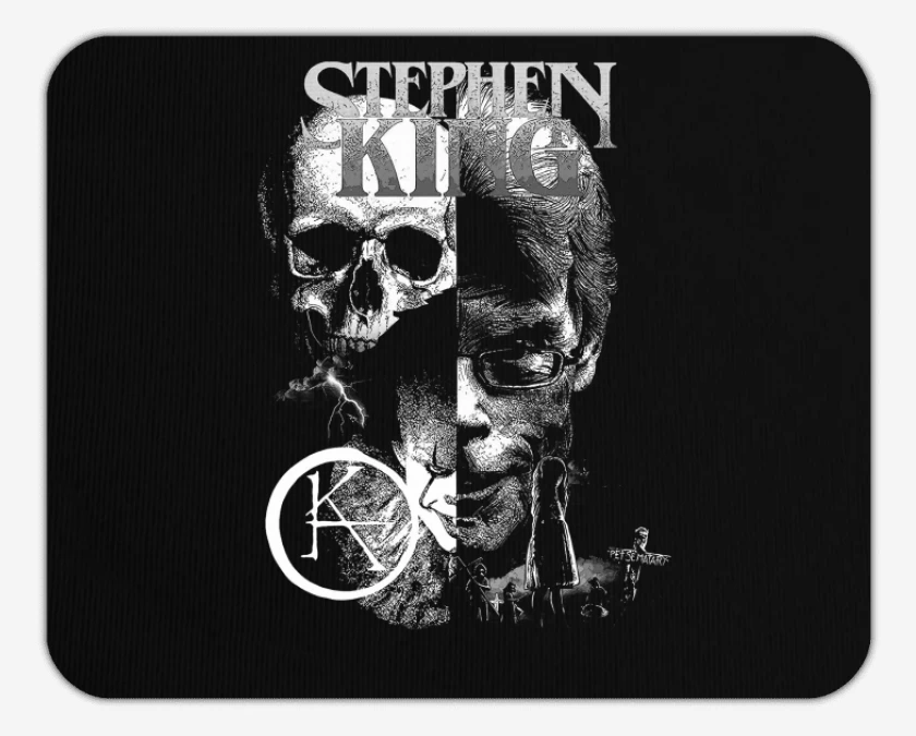 Mousepad Negro de Stephen Sematary