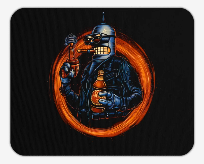 Mousepad Benderminator