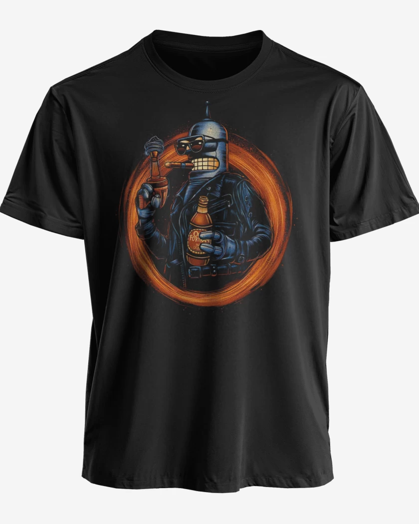 Polera premium Negro de Benderminator