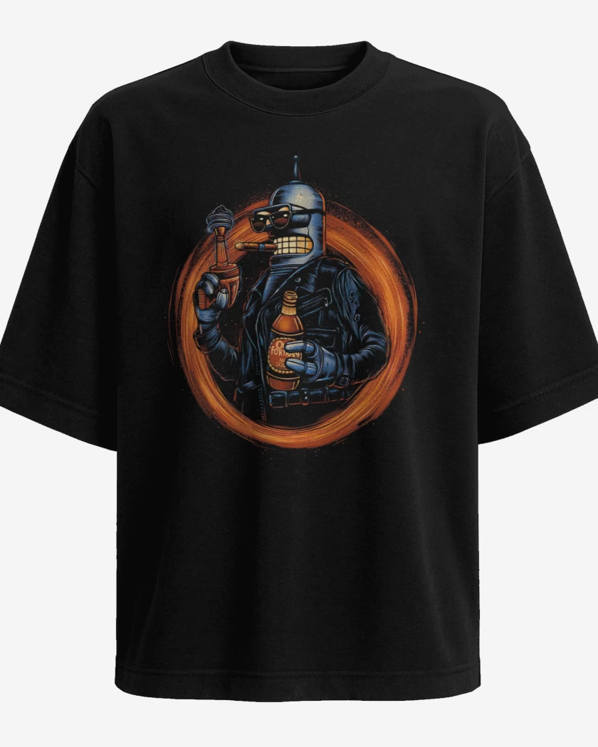 Polera Oversize Benderminator