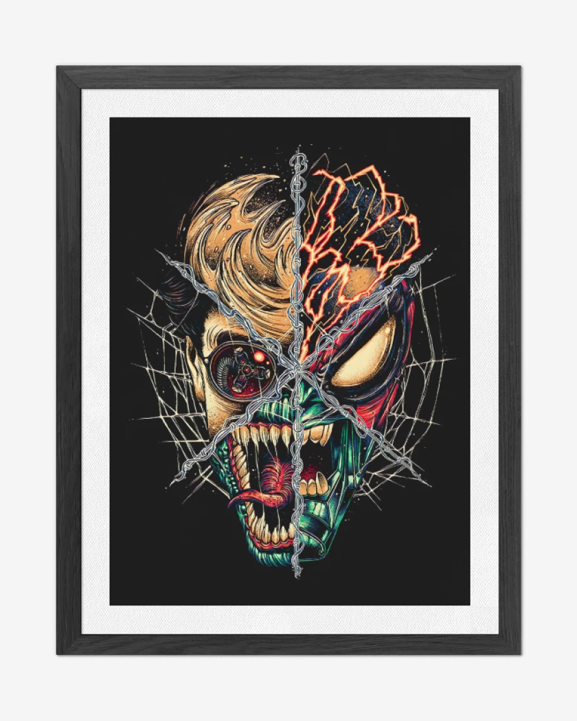 Cuadro decorativo Negro de The Multiverse is Calling